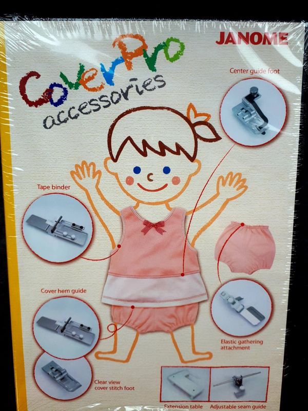 Janome CoverPro accessories 