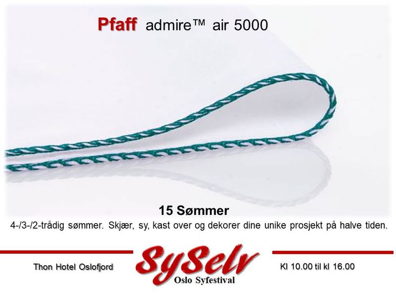 Pfaff admire air 5000 
