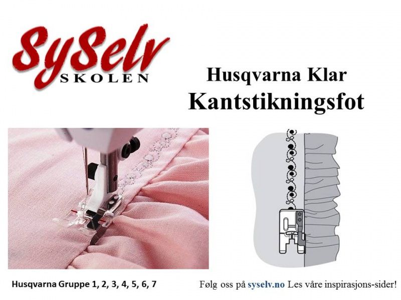 Husqvarna Klar Kantstikningsfot