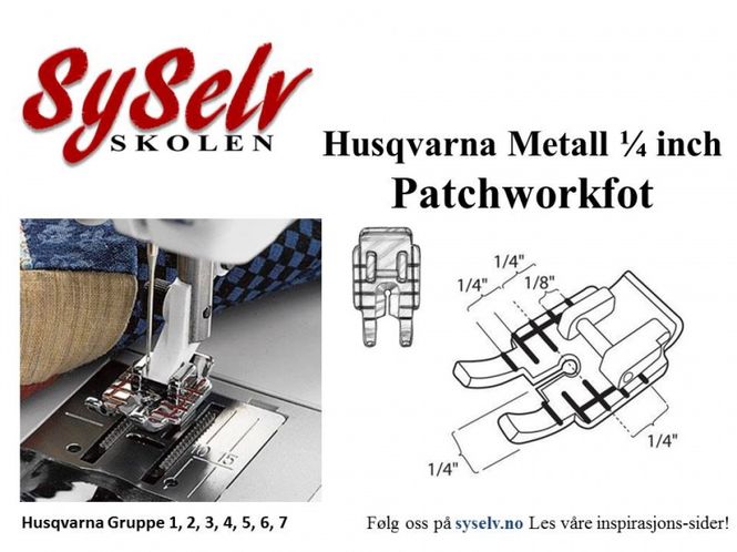 Hovedbilde Husqvarna metall Kvart inch ...