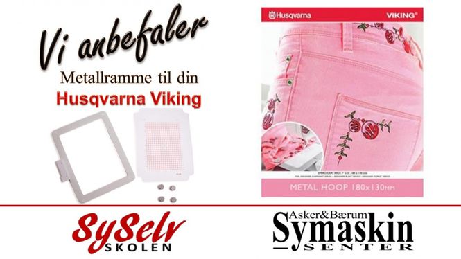 Hovedbilde Husqvarna Viking Metall Ramme ...