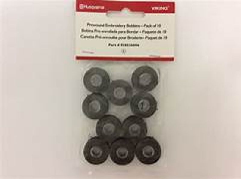 Husqvarna Embroidery bobbins 10pk sort
