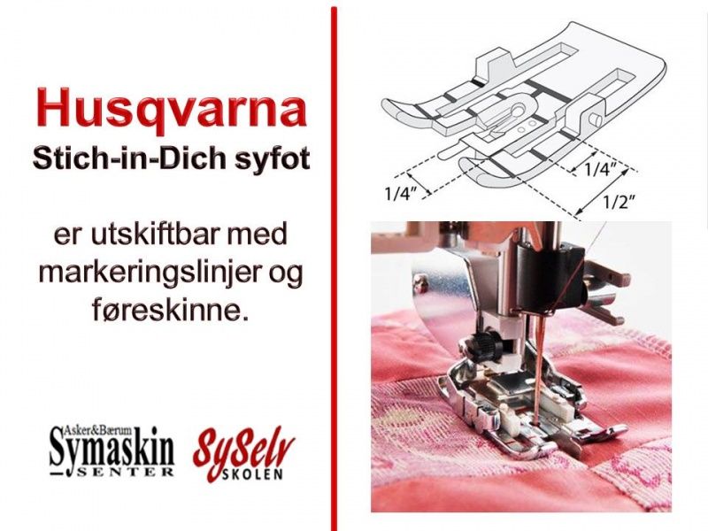 Husqvarna Stich-in-Dich Utskiftbar såle til overtransportør