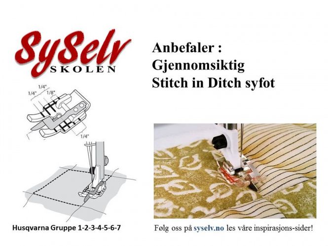 Hovedbilde Husqvarna Stitch-in-Ditch ...