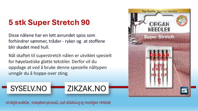 Hovedbilde 5pk Organ SuperStretch 90